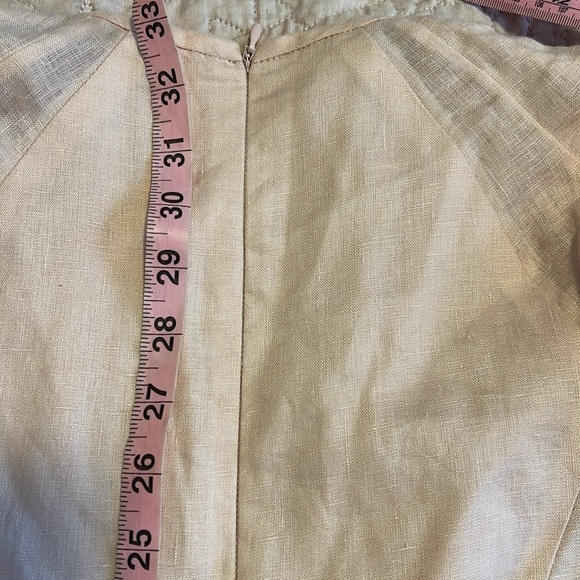 Zimmermann Dancer Linen Day Mini Dress In Blush Size 0 - Picture 7 of 11